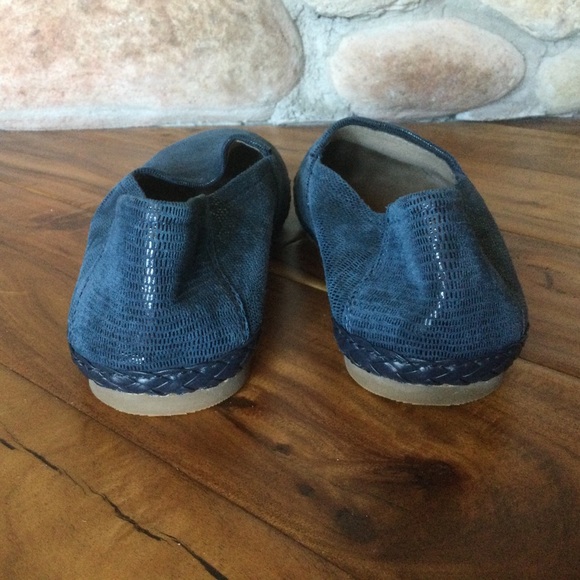 ✔️ Aetrex Kylie Casual Blue Flats Size 36 US 6-6.5 - Picture 4 of 7